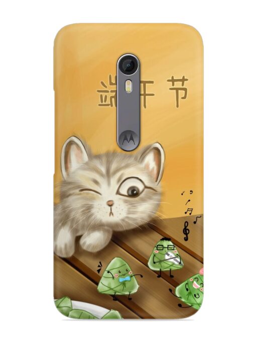 Cat Scorpion Dancing Snap Case for Motorola Moto X Style Zapvi