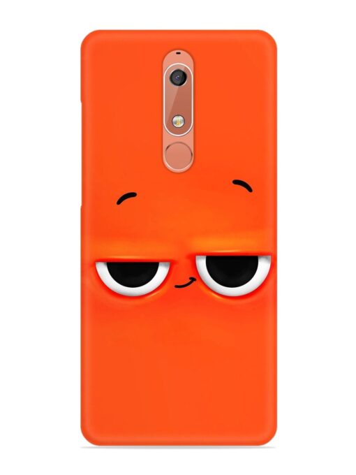 Smiley Face Snap Case for Nokia 5.1 Zapvi