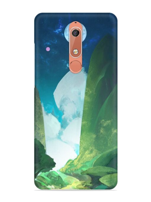 Abstract Art Of Nature Snap Case for Nokia 5.1 Zapvi