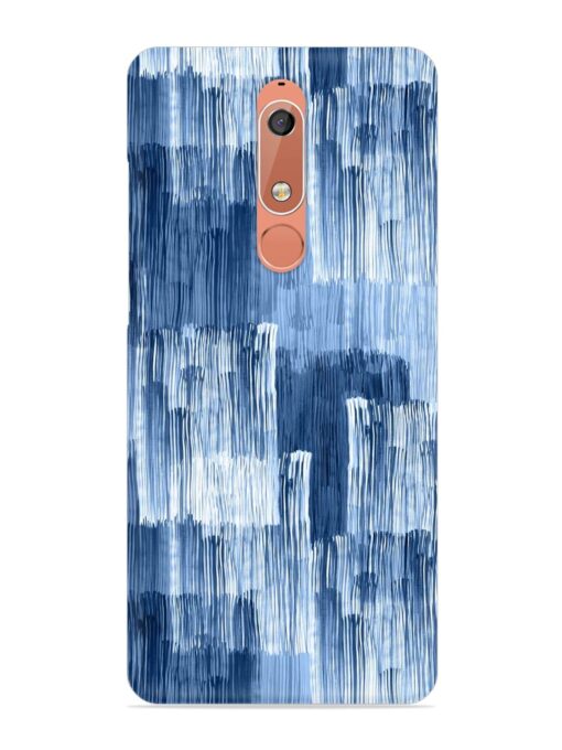 Abstract Pattern Stripes Snap Case for Nokia 5.1 Zapvi