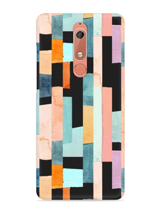 Geometric Seamless Pattern Snap Case for Nokia 5.1 Zapvi