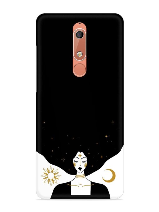 Mystical Vector Vintage Snap Case for Nokia 5.1 Zapvi