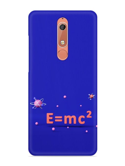 Formula Relativity Equation Snap Case for Nokia 5.1 Zapvi