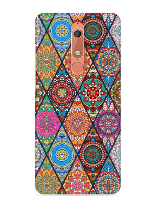 Seamless Tile Pattern Snap Case for Nokia 5.1 Zapvi