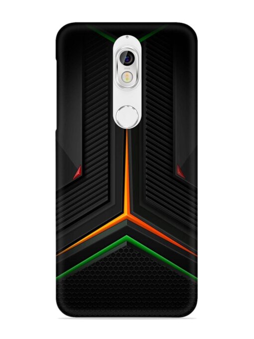 Orange Triangle Light Snap Case for Nokia 7 Zapvi