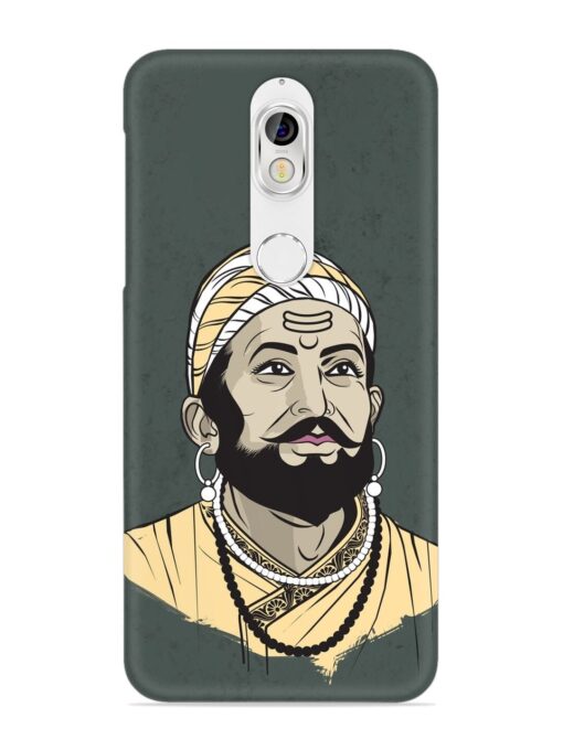 Shivaji Maharaj Vector Art Snap Case for Nokia 7 Zapvi