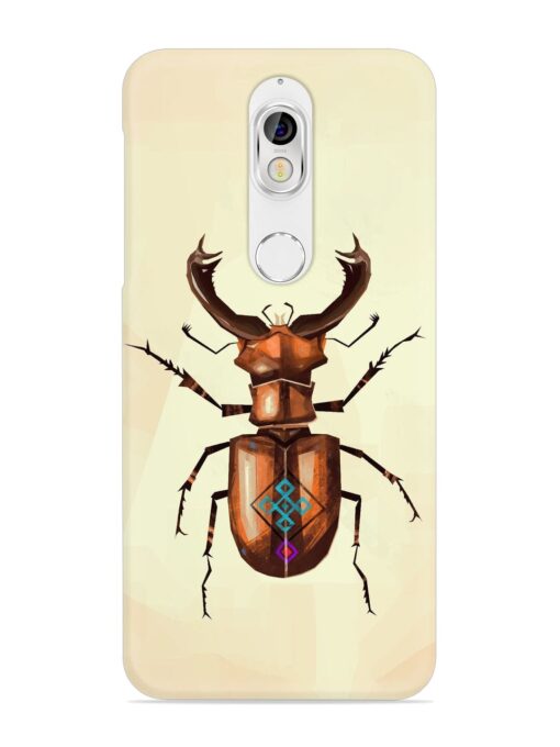 Stag Beetle Vector Snap Case for Nokia 7 Zapvi