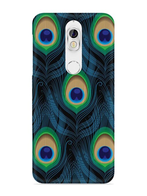 Seamless Pattern Peacock Snap Case for Nokia 7 Zapvi