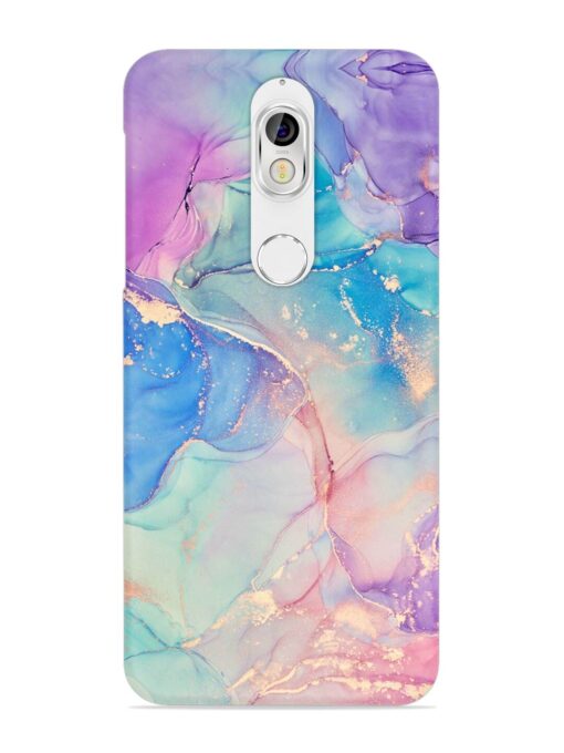 Alcohol Ink Colors Snap Case for Nokia 7 Zapvi