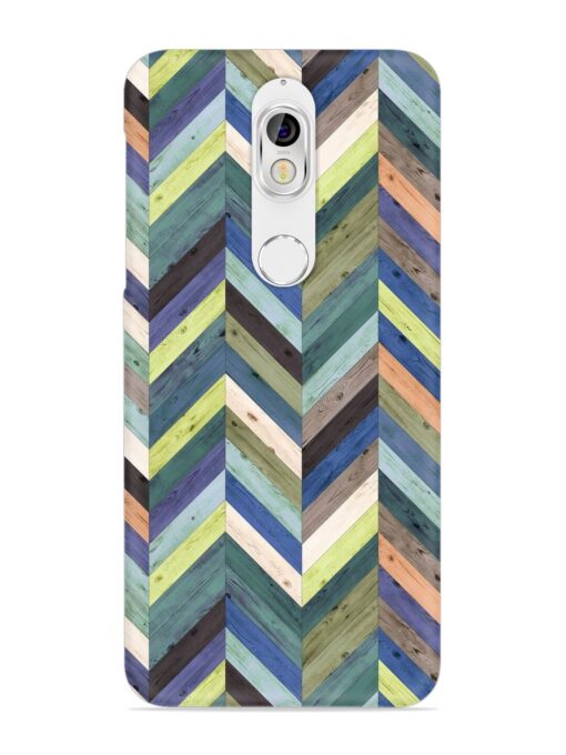 Chevron Random Color Snap Case for Nokia 7 Zapvi