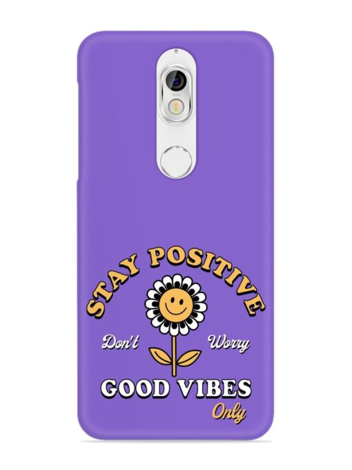 Retro Positive Flower Snap Case for Nokia 7 Zapvi