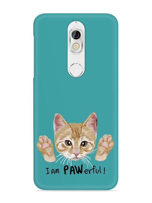 Typography Slogan Cat Snap Case for Nokia 7 Zapvi