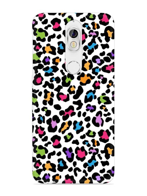 Seamless Leopard Pattern Snap Case for Nokia 7 Zapvi