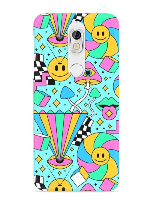 Trippy Rainbow 60S Snap Case for Nokia 7 Zapvi