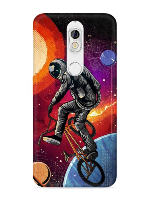 Super Eclipse Bmx Bike Snap Case for Nokia 7 Zapvi