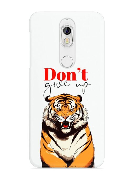 Don'T Give Up Tiger Art Snap Case for Nokia 7 Zapvi