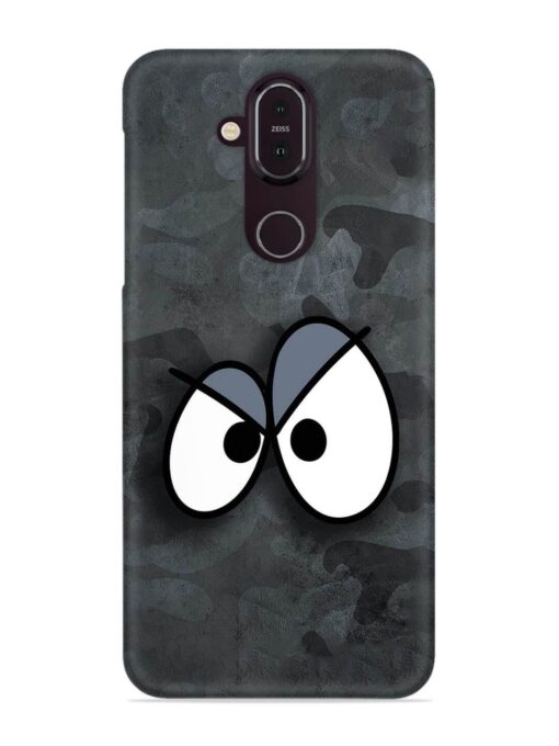 Big Eyes Night Mode Snap Case for Nokia 7.1 Zapvi