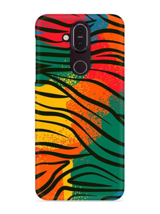 Bright Colorful Snap Case for Nokia 7.1 Zapvi