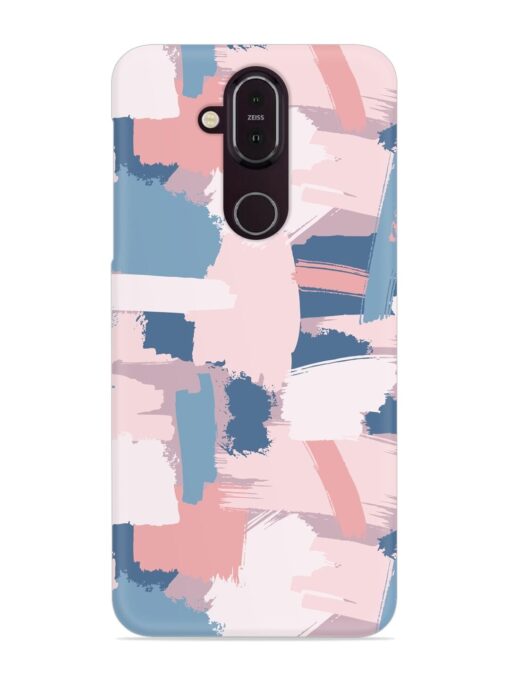 Vector Seamless Grunge Snap Case for Nokia 7.1 Zapvi