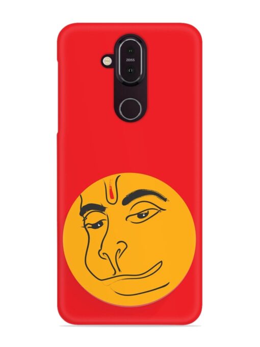 Lord Hanuman Vector Snap Case for Nokia 7.1 Zapvi