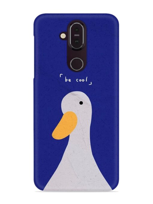 Be Cool Duck Snap Case for Nokia 7.1 Zapvi