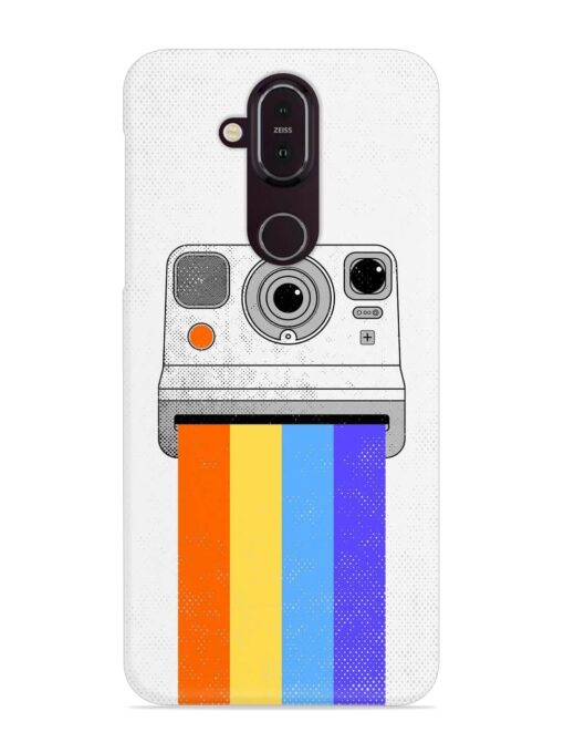 Retro Camera Art Snap Case for Nokia 7.1 Zapvi