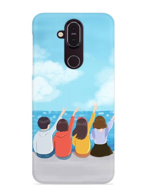 Happy Kids Snap Case for Nokia 7.1 Zapvi