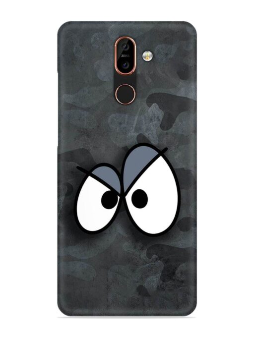 Big Eyes Night Mode Snap Case for Nokia 7 Plus Zapvi