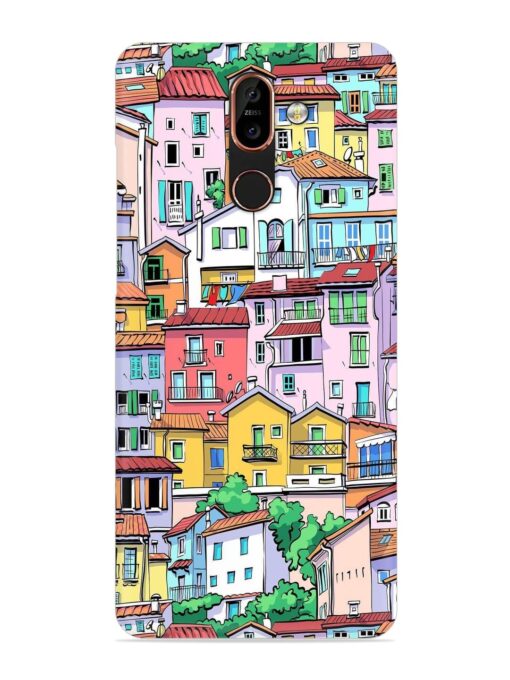 Europe Old Town Snap Case for Nokia 7 Plus Zapvi