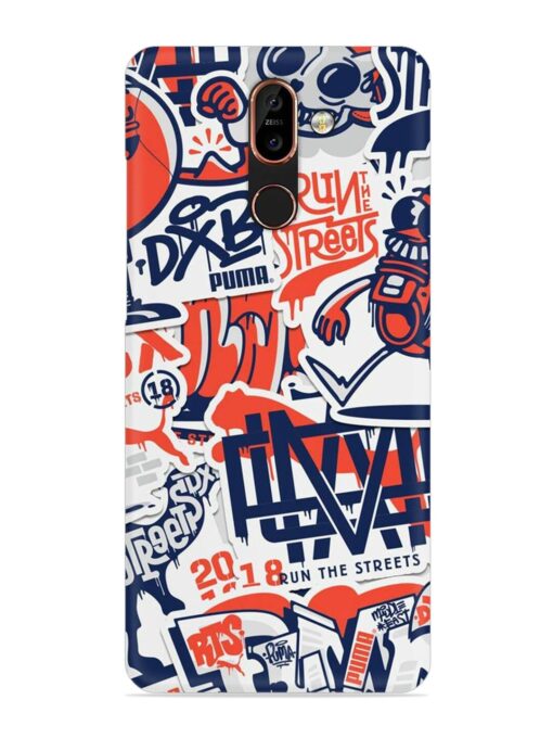 Run The Street Snap Case for Nokia 7 Plus Zapvi