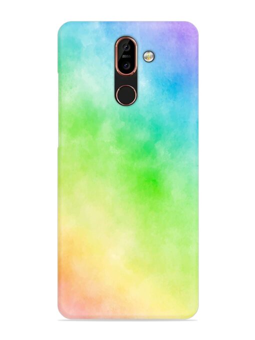 Watercolor Mixture Snap Case for Nokia 7 Plus Zapvi