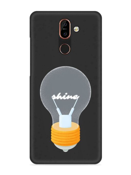 Bulb Background Snap Case for Nokia 7 Plus Zapvi