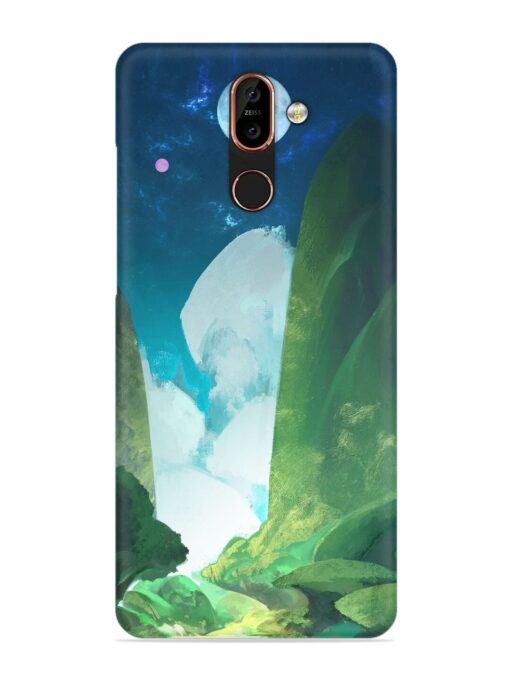 Abstract Art Of Nature Snap Case for Nokia 7 Plus Zapvi