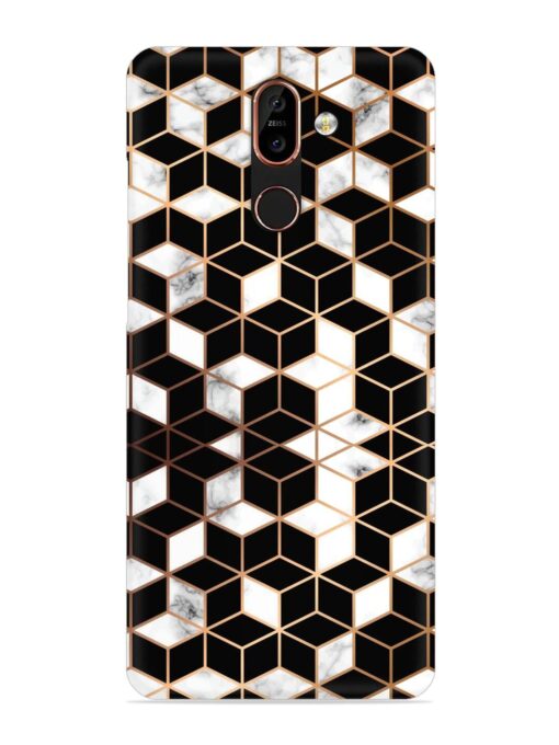 Vector Marble Texture Snap Case for Nokia 7 Plus Zapvi