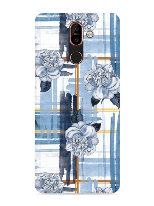 Watercolor Pattern Rose Snap Case for Nokia 7 Plus Zapvi