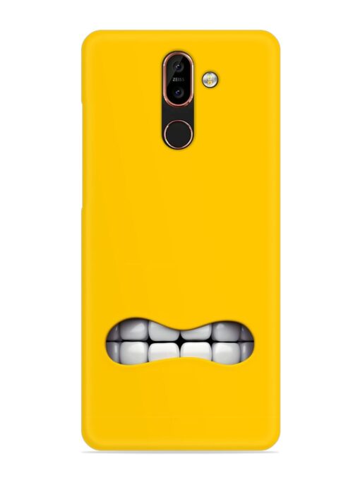 Mouth Character On Snap Case for Nokia 7 Plus Zapvi