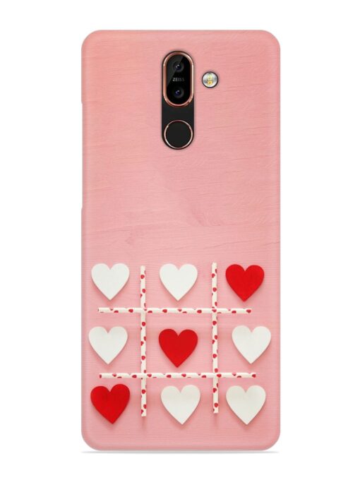 Valentines Day Concept Snap Case for Nokia 7 Plus Zapvi