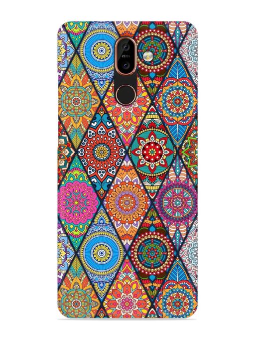 Seamless Tile Pattern Snap Case for Nokia 7 Plus Zapvi