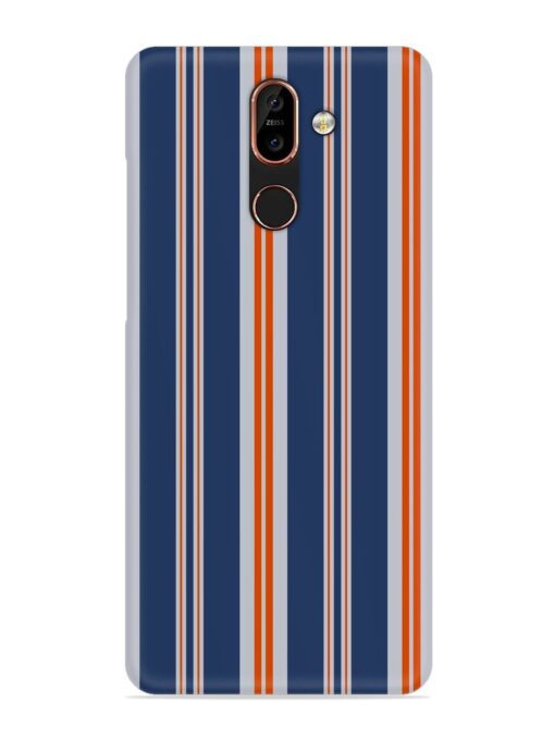 Abstract Vector Geometric Snap Case for Nokia 7 Plus Zapvi