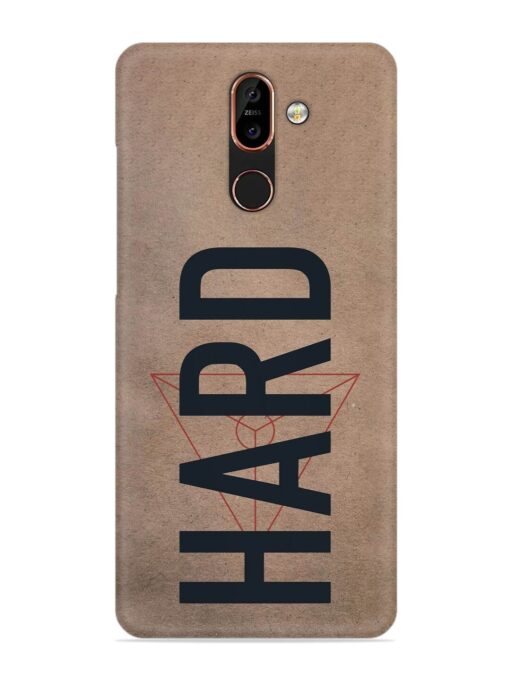 Hard Typo Snap Case for Nokia 7 Plus Zapvi