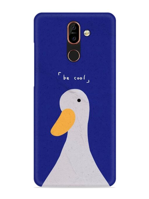 Be Cool Duck Snap Case for Nokia 7 Plus Zapvi