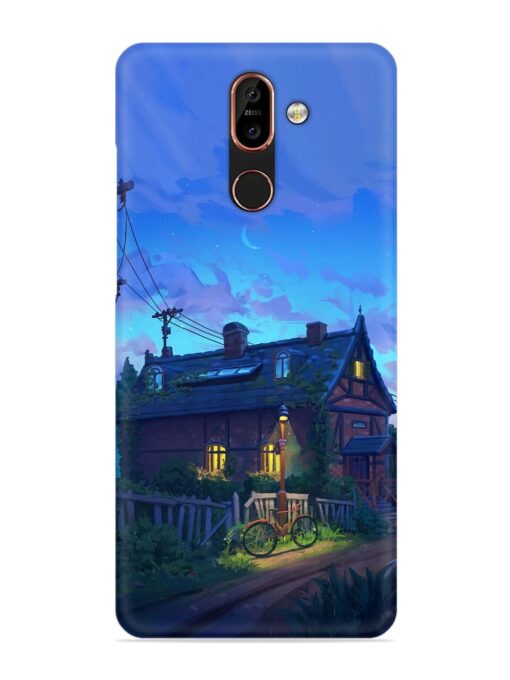 Beautiful Village House Snap Case for Nokia 7 Plus Zapvi