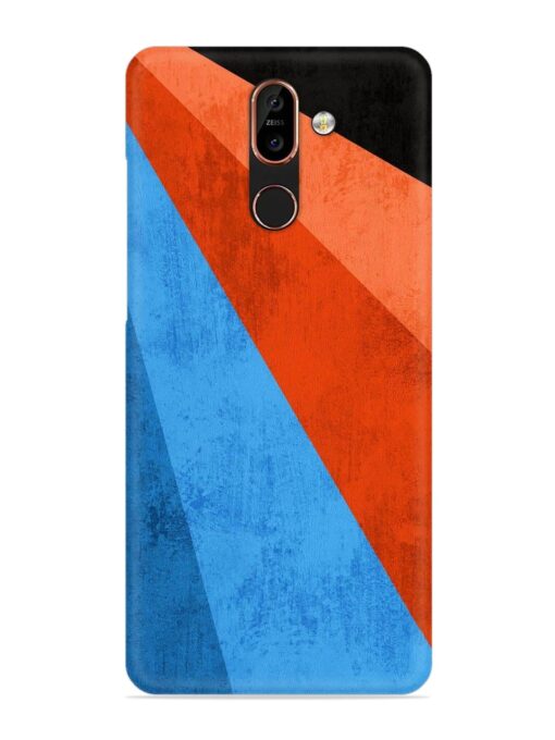 Modern Matte Abstract Snap Case for Nokia 7 Plus Zapvi