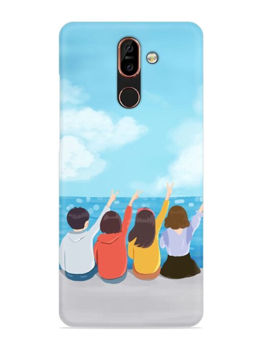 Happy Kids Snap Case for Nokia 7 Plus Zapvi