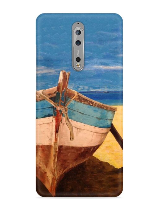 Canvas Painting Snap Case for Nokia 8 Zapvi