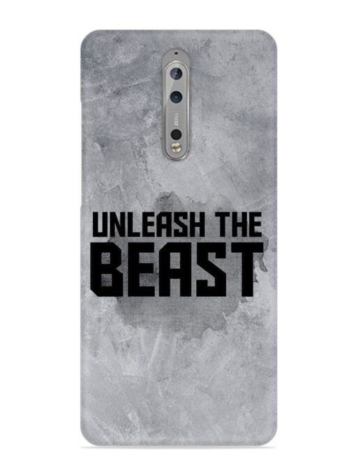 Unleash The Beast Snap Case for Nokia 8 Zapvi