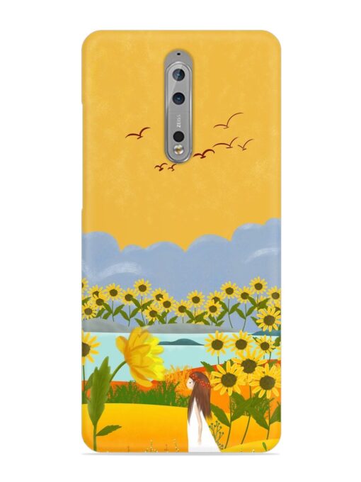 Beginning Of Autumn Snap Case for Nokia 8 Zapvi