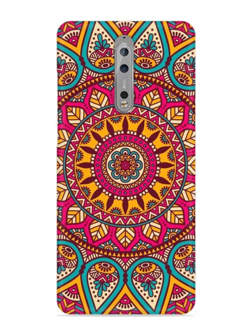 Mandala Joy Snap Case for Nokia 8 Zapvi