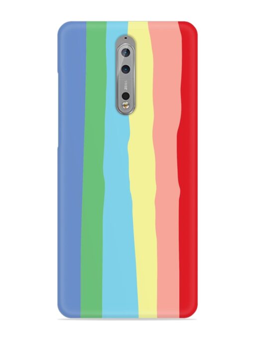 Rainbow Premium Shade Snap Case for Nokia 8 Zapvi