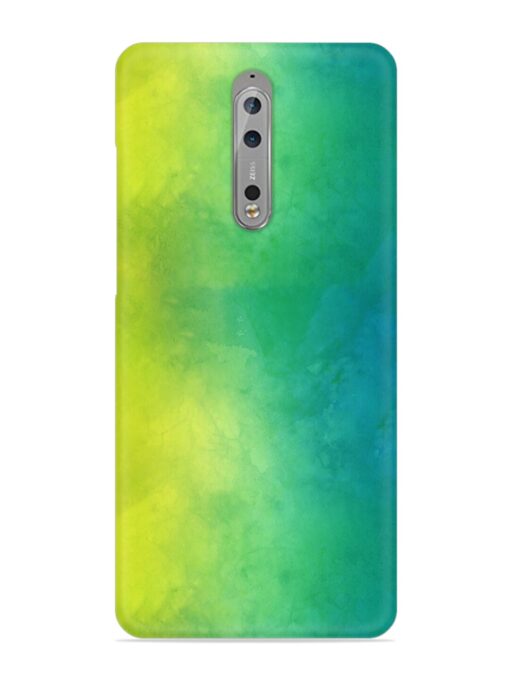 Yellow Green Gradient Snap Case for Nokia 8 Zapvi